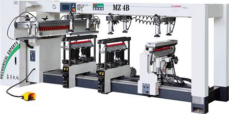 MZ4B木工四排钻分段